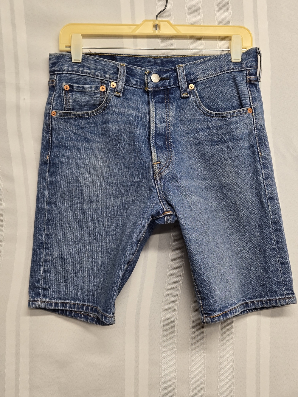 Levi's 501 Blue Men's Denim Jean Shorts Size 29